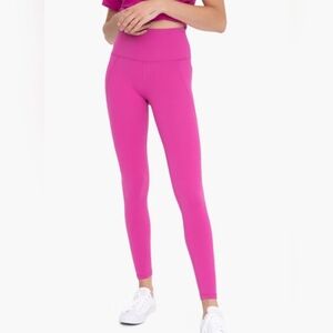 Mono B Side Pocket Leggings | Berry Pink | Size S